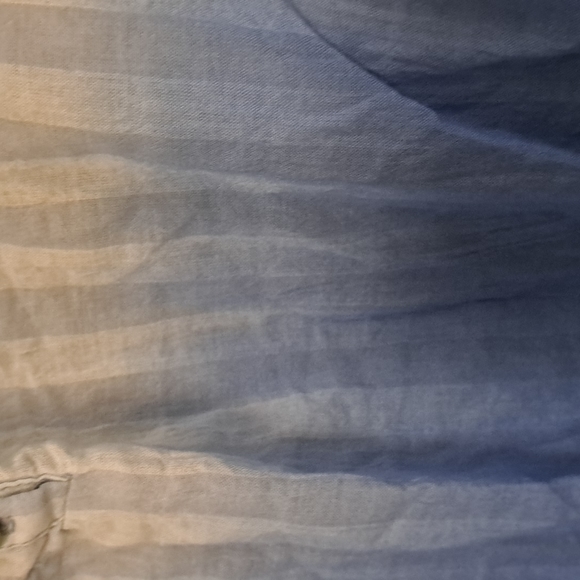 Free People Little Bit of Something Top, Chambray with Flaw - Picture 4 of 11